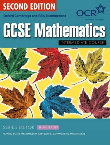 Imagen de archivo de GCSE Mathematics for OCR Intermediate Text Book a la venta por Better World Books Ltd