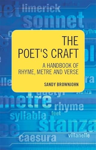 Poet's Craft: A Handbook of Rhyme, Metre And Verse (9780340802922) by Brownjohn, Sandy