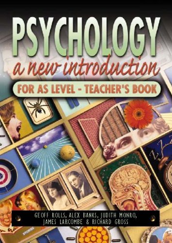 Beispielbild fr Psychology: A New Introduction to AS Level TEACHER'S BOOK (Psychology: A New Introduction for AS Level) zum Verkauf von WorldofBooks