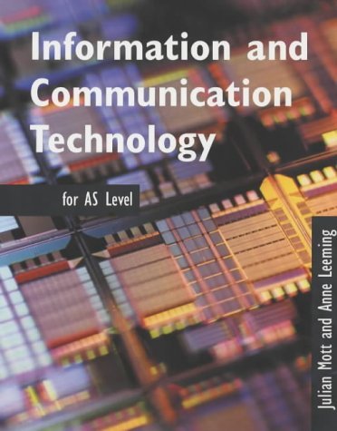 Stock image for Information and Communication Technology AS Level for sale by AwesomeBooks