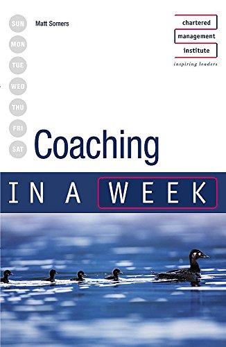 Imagen de archivo de Coaching in a week (IAW) a la venta por WorldofBooks