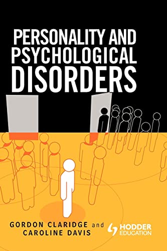 Imagen de archivo de Personality and Psychological Disorders (Psychology) a la venta por Books Unplugged