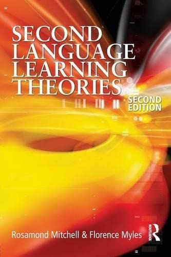 Beispielbild fr Second Language Learning Theories (Arnold Publication) Second Edition zum Verkauf von Wonder Book