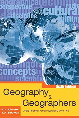 9780340808603: Geography and Geographers 6th Edition: Anglo-American Human Geography since 1945