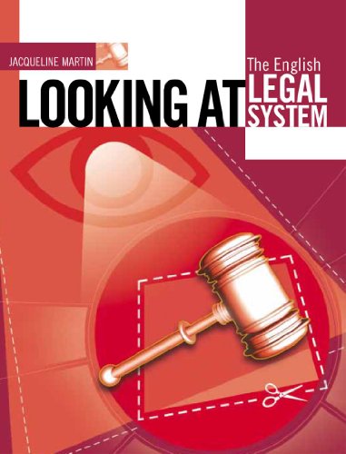 Looking at the English Legal System (9780340811047) by Jacqueline Martin