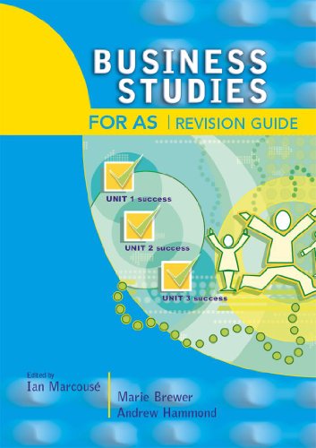 Stock image for Business Studies for AS REVISION GUIDE for sale by AwesomeBooks