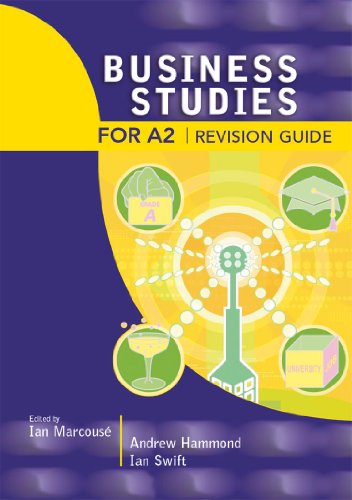 Beispielbild fr Business Studies for A2 REVISION GUIDE zum Verkauf von Reuseabook