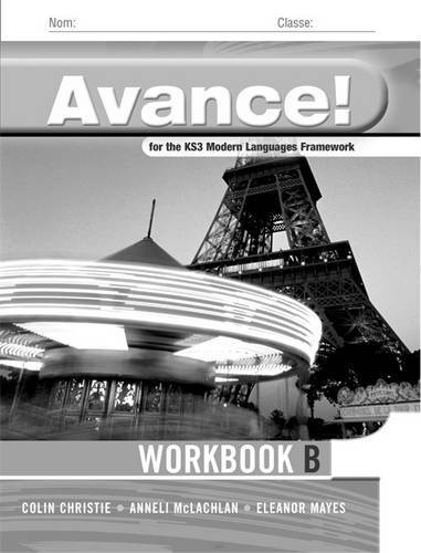 Imagen de archivo de Avance: Framework French Basic Workbook 1: v. 1 a la venta por Monster Bookshop