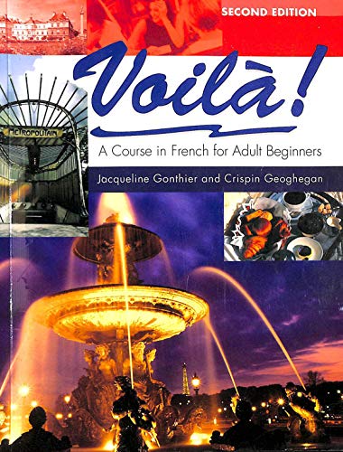 Stock image for Voila!: A Course in French for Adult Beginners for sale by SecondSale