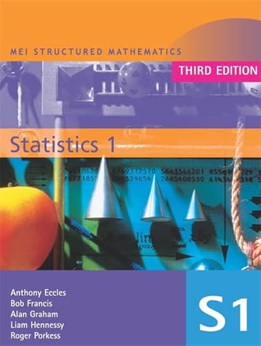 Imagen de archivo de MEI Statistics 1 3rd Edition: v. 1 (MEI Structured Mathematics (A+AS Level)) a la venta por Goldstone Books