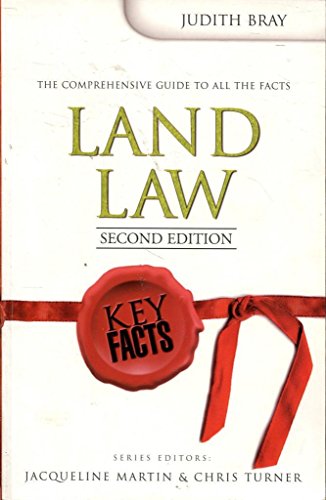 Key Facts: Land Law 2nd Edition (9780340815632) by Bray, Judith