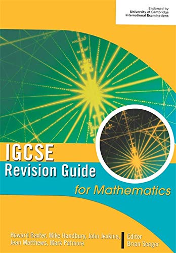 9780340815786: IGCSE Revision Guide for Mathematics