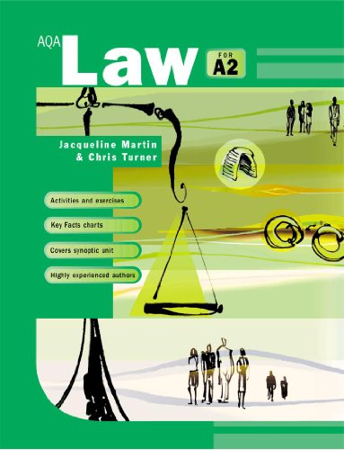 Imagen de archivo de AQA Law for A2 a la venta por AwesomeBooks
