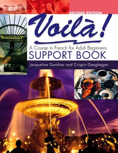 Stock image for Voila: a Course in French for Adult Beginners Support Book for sale by Better World Books