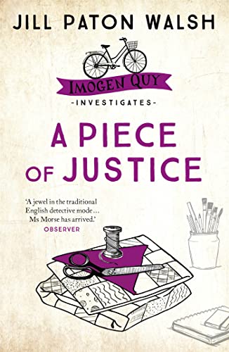 Imagen de archivo de A Piece of Justice: Imogen Quy Book 2 (Imogen Quy Mystery) a la venta por Chiron Media