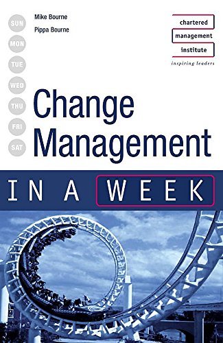 Beispielbild fr Change Management in a week (IAW) zum Verkauf von WorldofBooks