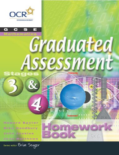 Beispielbild fr GCSE Mathematics for OCR (Graduated Assessment) Stages 3 & 4: Homework Book (Graduated Assessment GCSE Mathematics for OCR Series) zum Verkauf von WorldofBooks