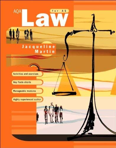 9780340847411: AQA Law for AS