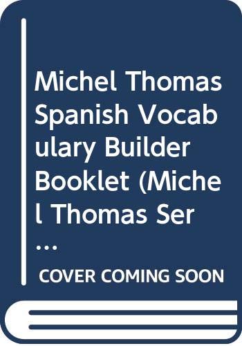 Beispielbild fr Michel Thomas Spanish Vocabulary Builder Booklet (Michel Thomas Series) zum Verkauf von AwesomeBooks