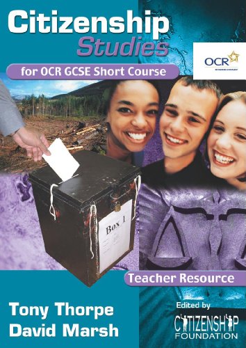 Citizenship Studies for Ocr Gcse Short Course: Teacher's Resource Book (9780340848883) by Thorpe, Tony; Marsh, David