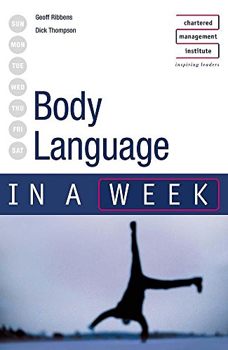 Beispielbild fr Understanding Body Language in a Week von Geoff Ribbens zum Verkauf von medimops