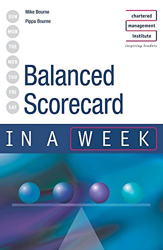 Imagen de archivo de Balanced Scorecard in a Week a la venta por ThriftBooks-Dallas