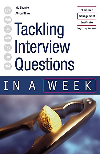 Tough Interview Questions in a Week (9780340849484) by Shapiro, Mo; Straw, Alison