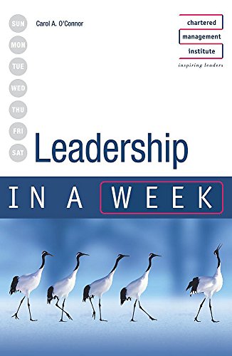 Beispielbild fr Leadership in a week 3rd edition (IAW) zum Verkauf von WorldofBooks