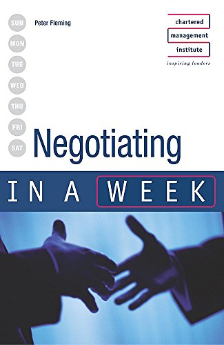 9780340849545: Negotiating in a Week (In a Week S.)