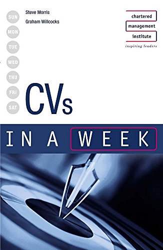 Beispielbild fr CVs in a week 3rd Edition (IAW) zum Verkauf von medimops