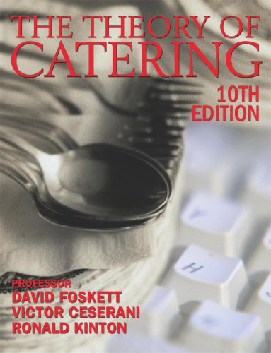 Beispielbild fr The Theory of Catering zum Verkauf von Anybook.com