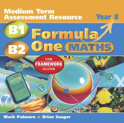 Formula One Maths Medium Term Assessment Resource Year 8 (9780340856611) by Berry, Catherine; Bland, Margaret