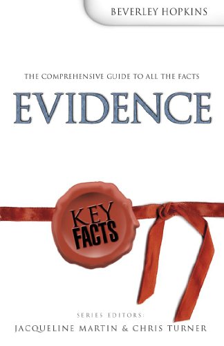 Beispielbild fr Key Facts: Evidence (Key Facts Law) zum Verkauf von WorldofBooks