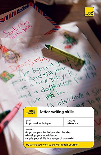 Stock image for Teach Yourself Letter Writing Skills New Edition (TYHR) for sale by The London Bookworm