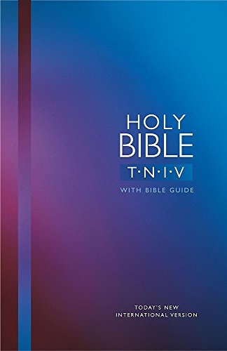 9780340863633: TNIV Popular with Bible Guide, Blue Hardback
