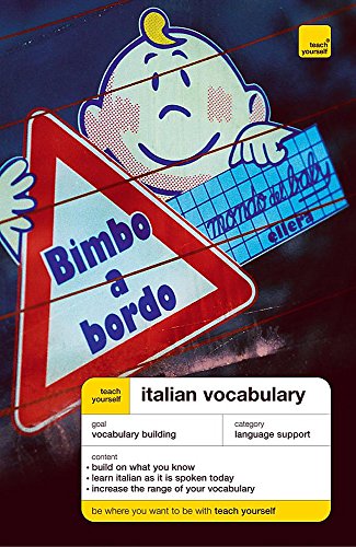 Stock image for Italian Vocabulary for sale by Better World Books Ltd