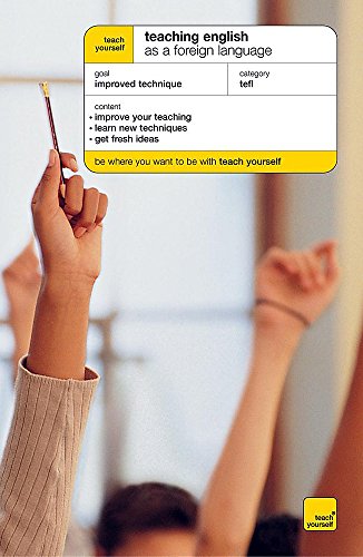 Stock image for Teaching English as a Foreign Language (Teach Yourself Series) for sale by AwesomeBooks