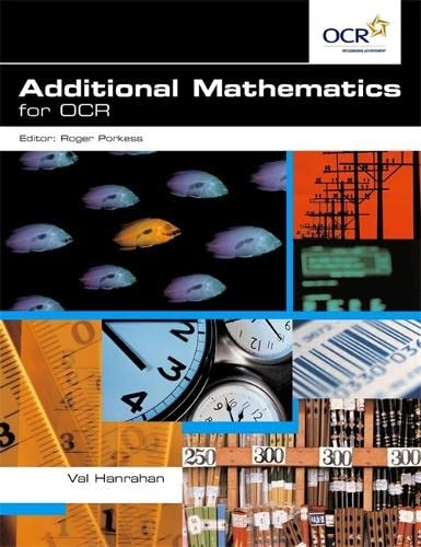 Beispielbild fr Additional Mathematics for OCR zum Verkauf von WorldofBooks