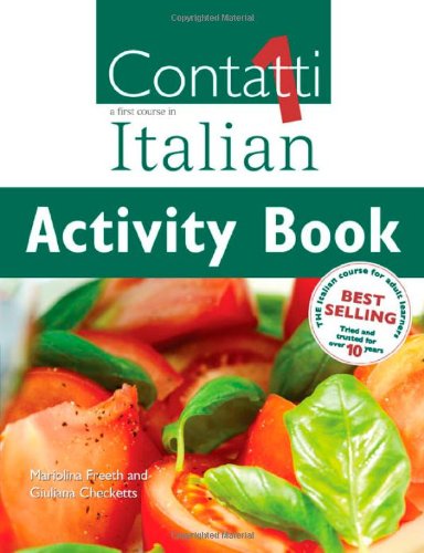 Stock image for Contatti 1 : A First Course in ItalianActivity Book for sale by Better World Books