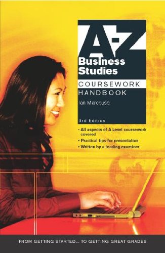 Beispielbild fr A-Z Business Studies Coursework Handbook 3rd Edition (Complete A-Z) zum Verkauf von Reuseabook
