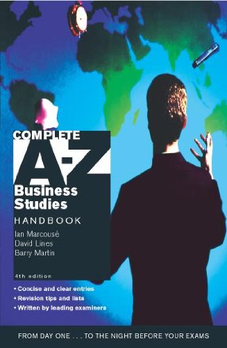 Beispielbild fr Complete A-Z Business Studies Handbook zum Verkauf von Goldstone Books