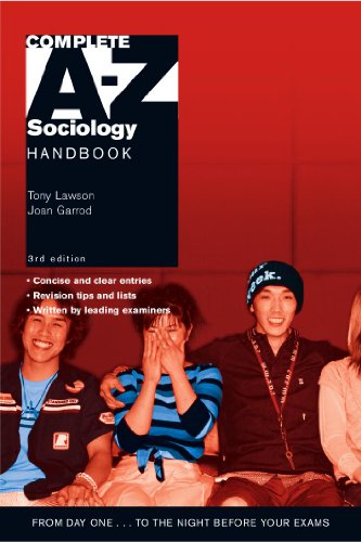 9780340872703: Complete A-Z Sociology Handbook 3rd Edition