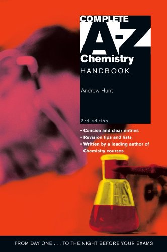 Imagen de archivo de Complete A-Z Chemistry Handbook 3rd Edition a la venta por WorldofBooks