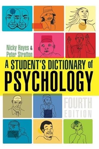 Beispielbild fr A Student's Dictionary of Psychology 4th Edition (Arnold Publication) zum Verkauf von WorldofBooks