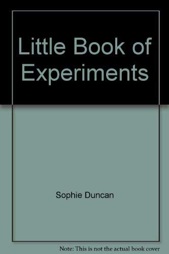 Stock image for Little Book of Experiments for sale by MusicMagpie