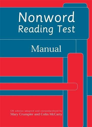 Nonword Reading Rest (9780340882641) by Colin McCarty