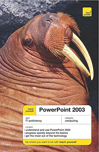 Stock image for PowerPoint 2003 (Teach Yourself) for sale by medimops