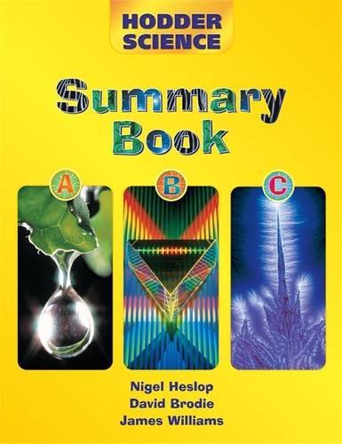 Beispielbild fr Hodder Science Summary Book (HS) zum Verkauf von WorldofBooks