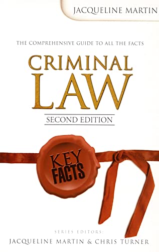 Beispielbild fr Key Facts: Criminal Law 2nd Edition zum Verkauf von WorldofBooks