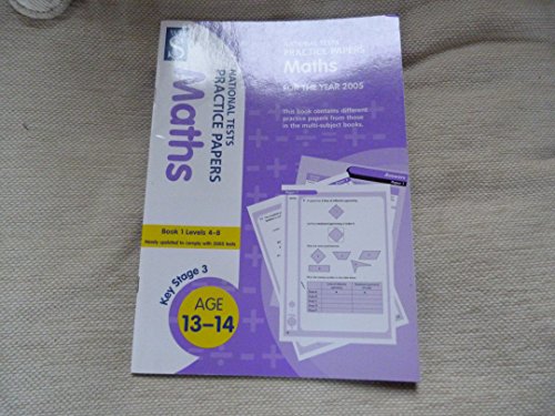 Stock image for WHS National Tests Practice Papers 2005 Maths Key Stage 3 Book 1 (WH Smith National Test Practice Papers) for sale by AwesomeBooks